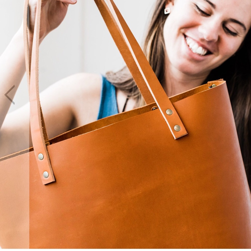 Classic Leather Tote
